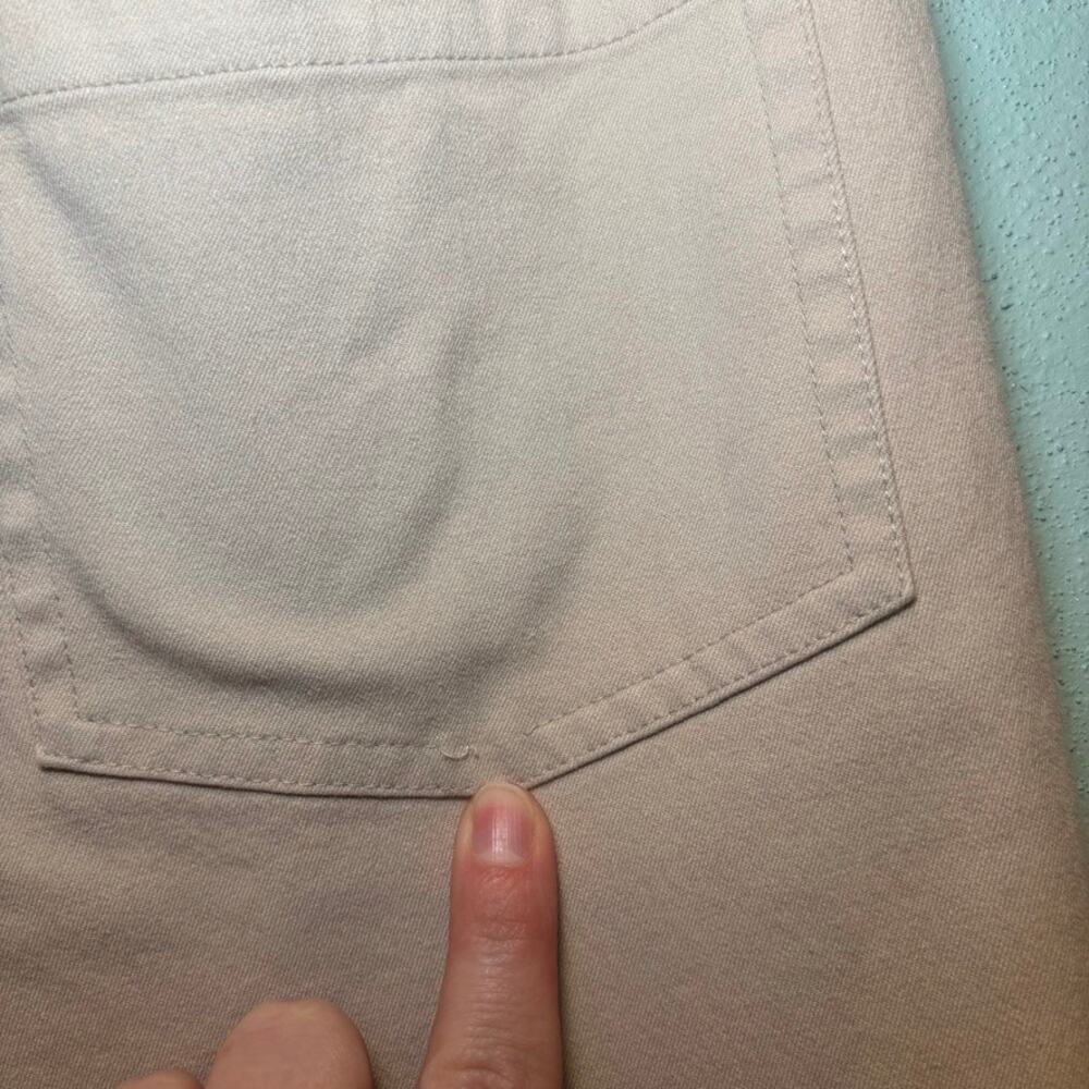 J. McLaughlin Classic Khaki Straight-Leg Pants Size 0 Minimalist Quiet Luxury - Picture 3 of 8